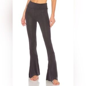Free people movement Ebb and Flow flared Leggings in Black